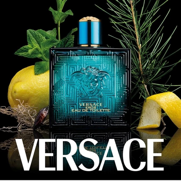 Versace Eros EDT 100 ml Erkek Parfümü - Resim 5