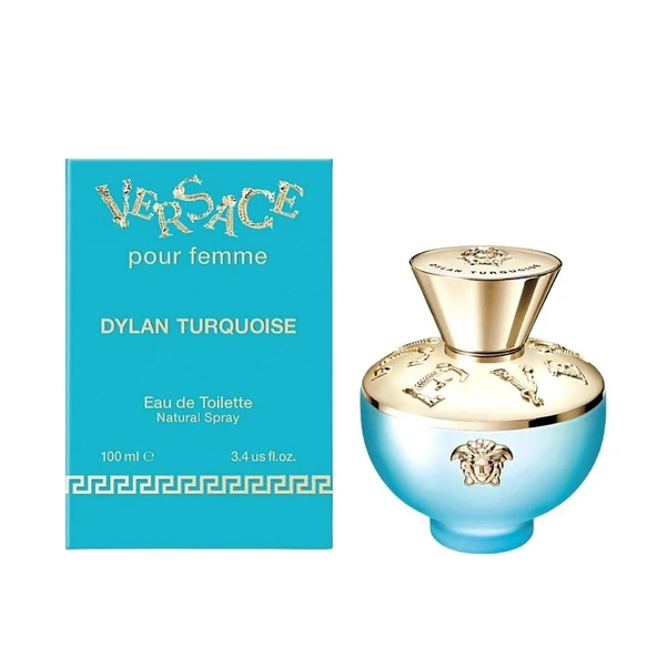Versace Dylan Turquoise EDT 100 ml Kadın Parfümü - Resim 2