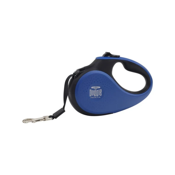 Doggie Otomatik Uzatma Tasması Soft Seri RoyalMavi 12kg 3Metre ürün görseli 1