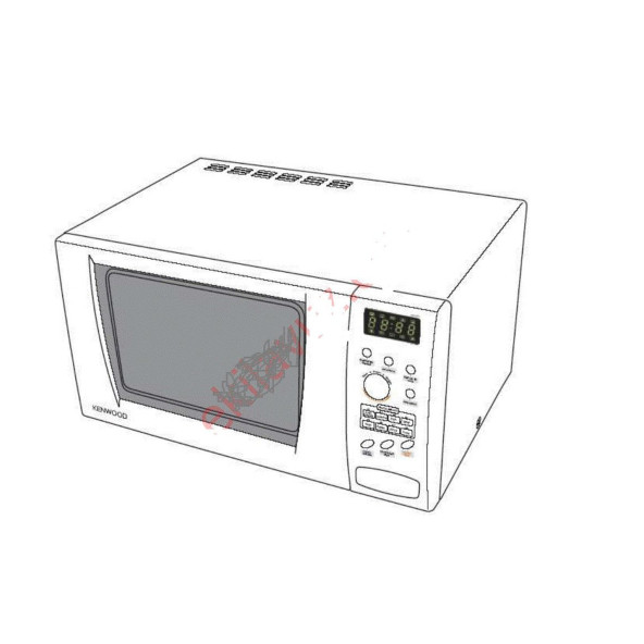 Kenwood MW460 Beyaz Mikrodalga Fırın ürün görseli 1