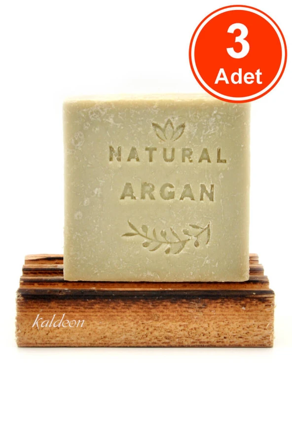 Argan Yağı Sabunu El Yapımı Doğal 120 G x 3 Adet ürün görseli 1