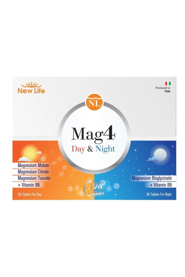 New Life Mag4 Day&Nıght 30+30 Tablet ürün görseli 1