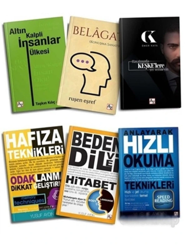 Kişisel Gelişim Seti - 6 Kitap ürün görseli 1