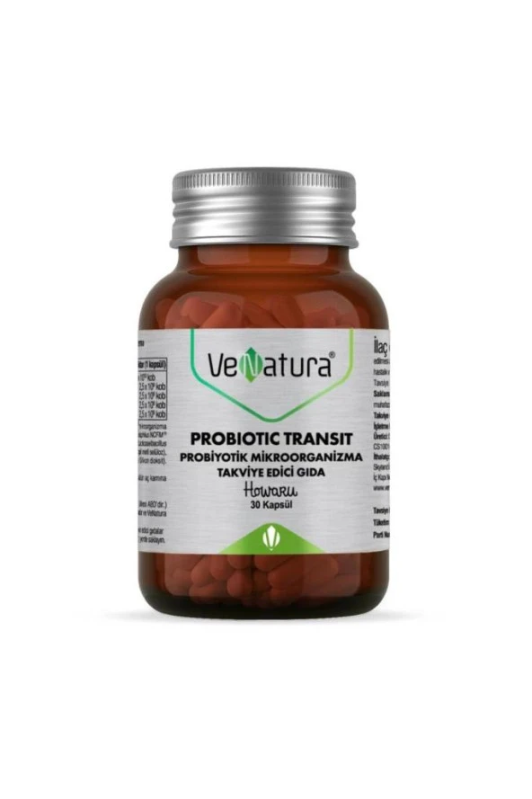 Venatura Probiotic Transit 30 Kapsül ürün görseli 1