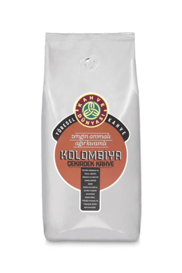 Kahve Dünyası Kolombiya Kavrulmuş Çekirdek 1 kg ürün görseli 1