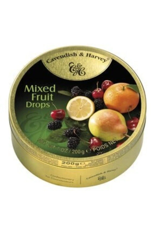 Cavendish & Harvey Mixted Fruit (Karışık Meyve Aromalı) Drops - 175g ürün görseli 1