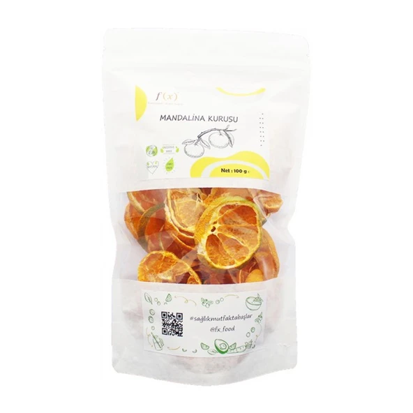 Fx Food Mandalina Kurusu 100 g e ürün görseli 1
