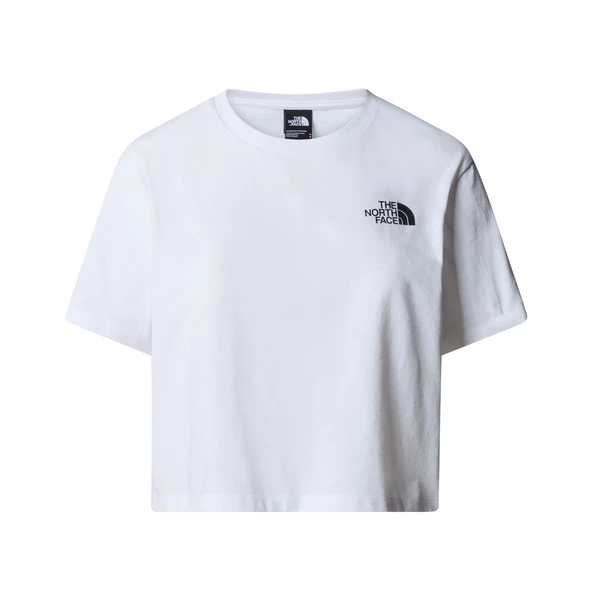 The North Face  Kadın SIMPLE DOME CROPPED RELAXED Tişört  NF0A87U4FN41 ürün görseli 1