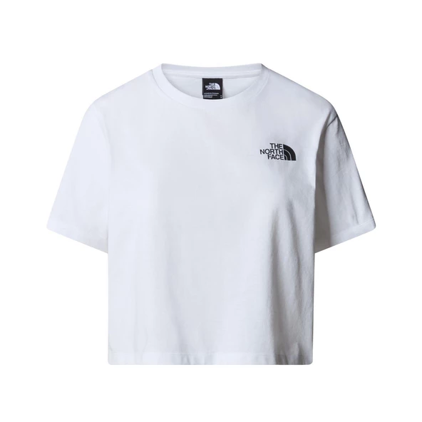 The North Face  Kadın SIMPLE DOME CROPPED RELAXED Tişört  NF0A87U4FN41 ürün görseli 1