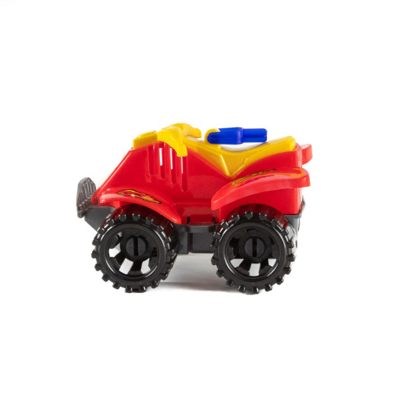 Oyuncak Atv Sopalı Sevimli Atv Kırmızı 25 Cm - Resim 2