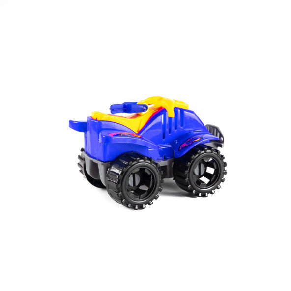Oyuncak Atv Sopalı Sevimli Atv Mavi 25 Cm - Resim 3