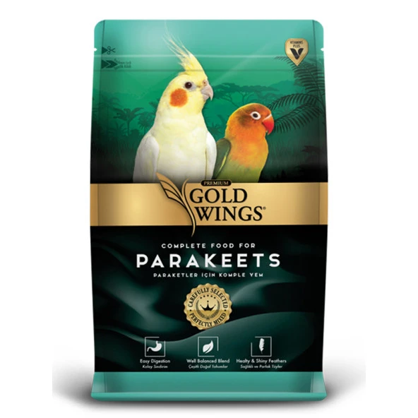 Gold Wings Premium Paraket Yemi 1 Kg ürün görseli 1