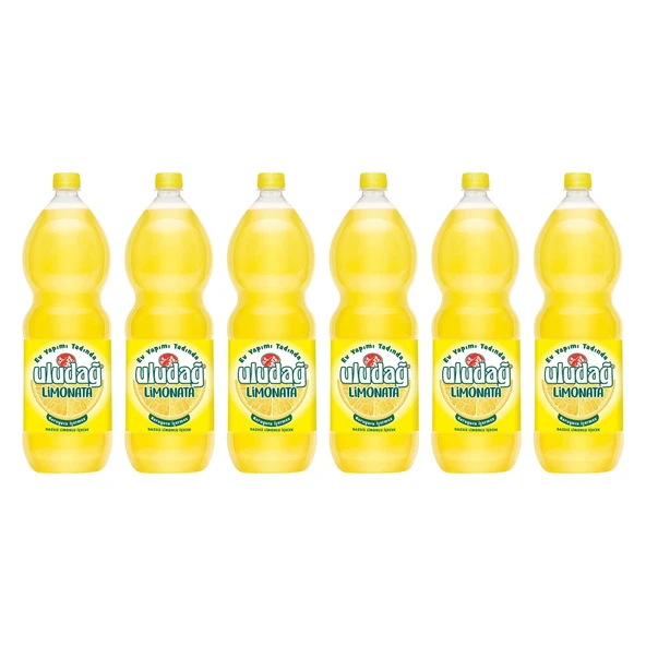 Uludağ Limonata 2 lt x 6 Adet - Resim 2