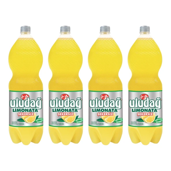 Uludağ Limonata Şekersiz 2 lt x 4 Adet ürün görseli 1