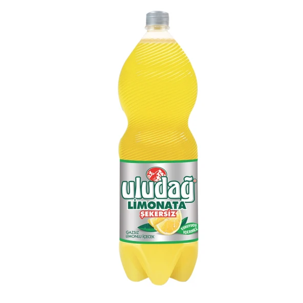 Uludağ Limonata Şekersiz 2 lt x 4 Adet - Resim 3