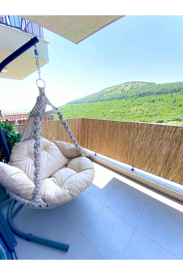 Hasır Evi Kamış Hasır,Bahçe Çiti,Balkon Çiti,Gölgelik 1 Metre x 5 Metre ürün görseli 1