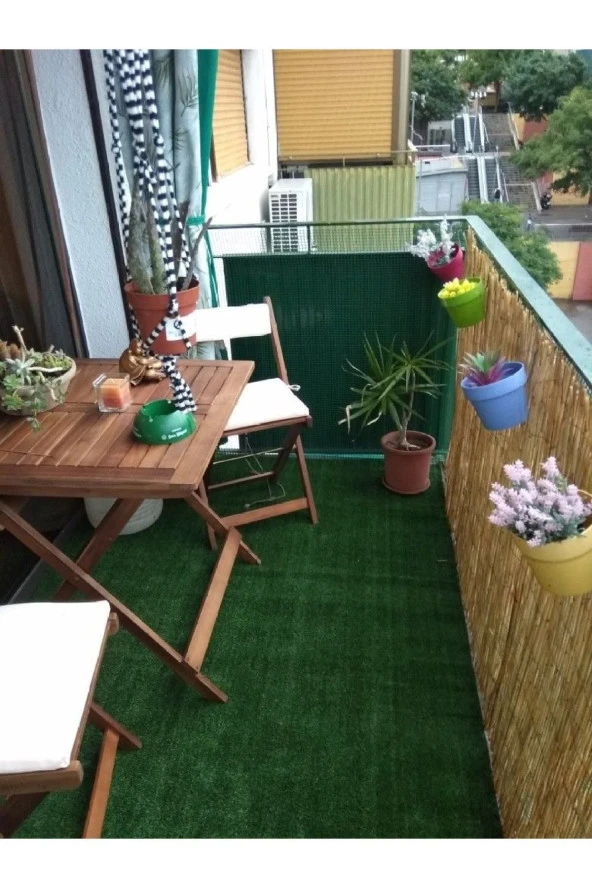 Hasır Evi Kamış Hasır,Bahçe Çiti,Balkon Çiti,Gölgelik 80 Cm x 5 Metre ürün görseli 1