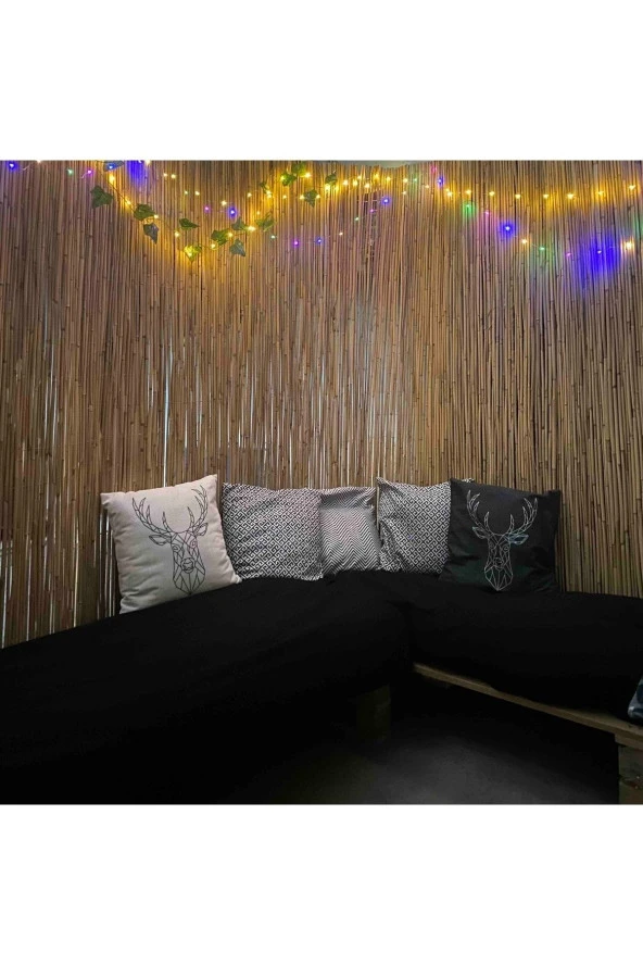 Hasır Evi 150 Cm x 5 Metre Kamış Hasır Bahçe Çiti Balkon Çiti Gölgelik Ve Dekorasyon ürün görseli 1