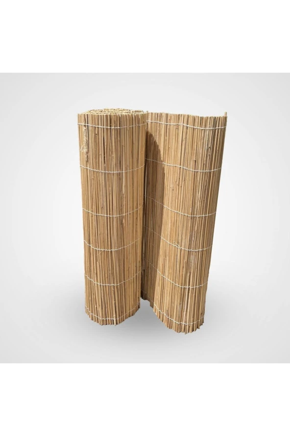 Hasır Evi 1,50 Metre x 3 Metre Bambu Kamış Hasır - Resim 4