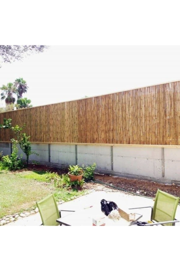 Hasır Evi Bambu Kamış Hasır 1 Metre x 3 Metre - Resim 3