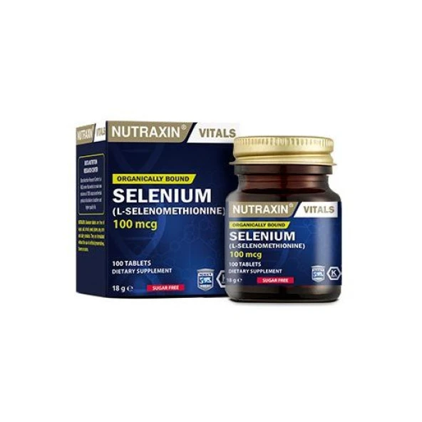 Nutraxin Selenium 100 Tablet ürün görseli 1