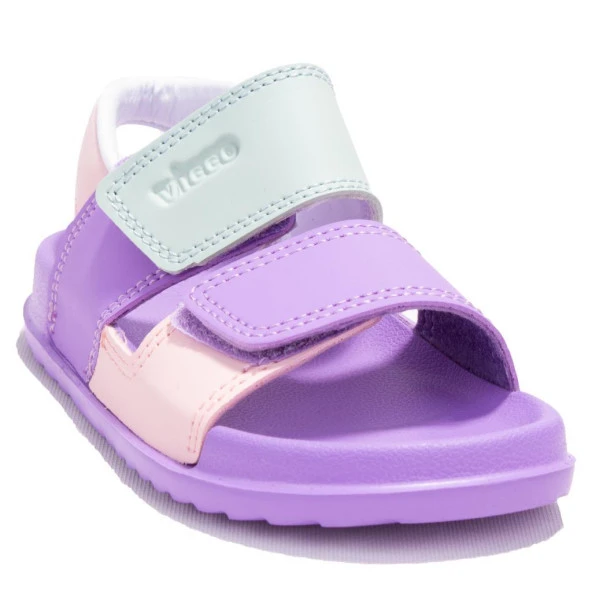 Vicco Krixi 321F23Y252C Lila Ortopedik Günlük Kız Çocuk Spor Sandalet ürün görseli 1