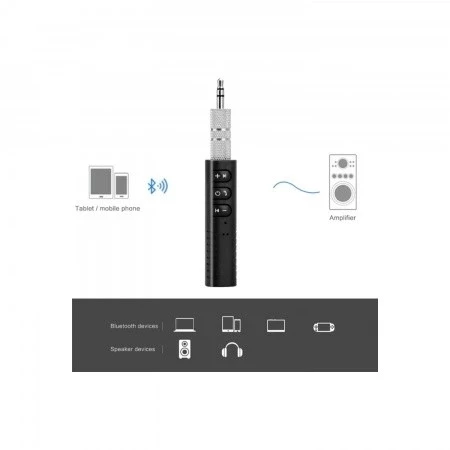 Car Bluetooth Music Driver Araç Aux Hands-free Mp3 Bağlantı Kiti 3