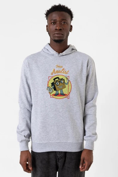 The Umbrella Academy Team Analist Grimelanj Erkek Kapşonlu 3ip Sweatshirt ürün görseli 1