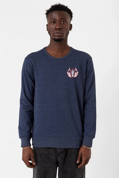 Beyblade Pegasus Minimalist indigo Erkek 2ip Sweatshirt ürün görseli 1