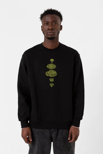 Beyblade Pieces Green Siyah Erkek 2ip Sweatshirt ürün görseli 1