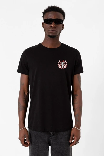 Beyblade Pegasus Minimalist Siyah Erkek Tshirt ürün görseli 1