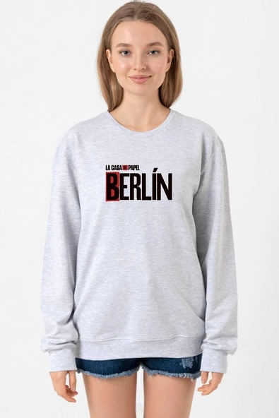 La Casa De Papel Berlin Grimelanj Kadın 2ip Sweatshirt ürün görseli 1