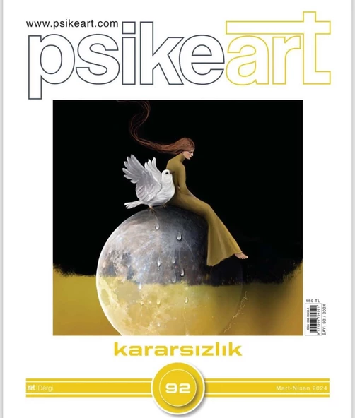 Psikeart 92.Sayı Mart-Nisan 2024 ürün görseli 1