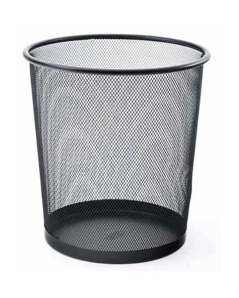 Mas Çöp Kovası Metal Tam Perforeli 10 LT Siyah 854 ürün görseli 1