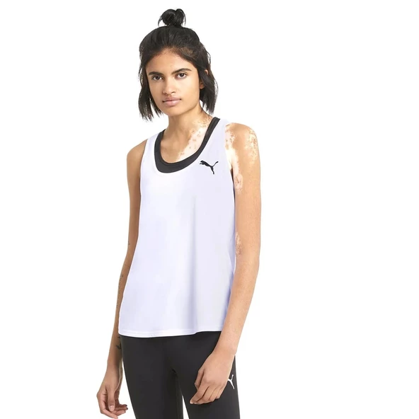 Puma Active Tank Kadın Beyaz Günlük Stil Atlet 58685402 ürün görseli 1