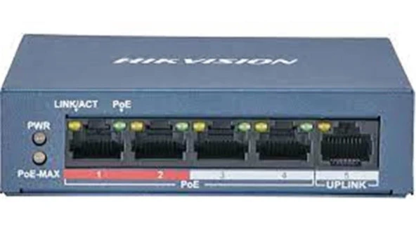 Hilook NS-0105P-35(B) 5 Port 10-100 Poe Switch ürün görseli 1