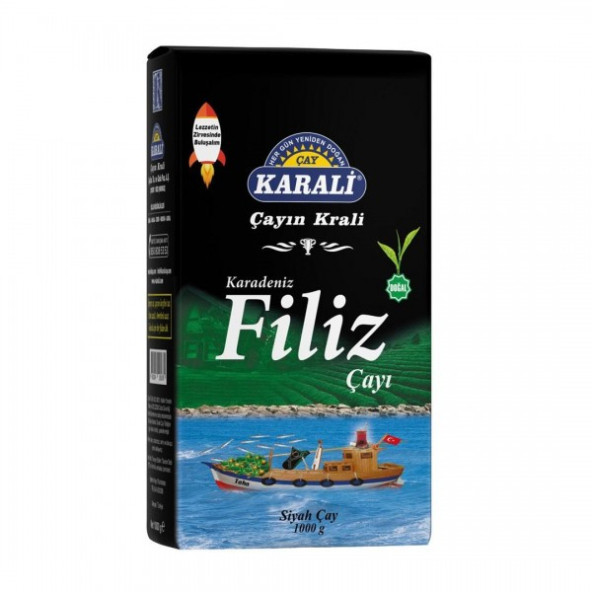 KARALİ FİLİZ SİYAH ÇAY 1000GR ürün görseli 1