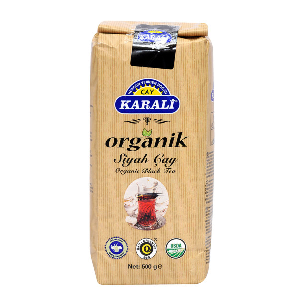 KARALİ ORGANİK SİYAH DÖKME ÇAY 500GR ürün görseli 1