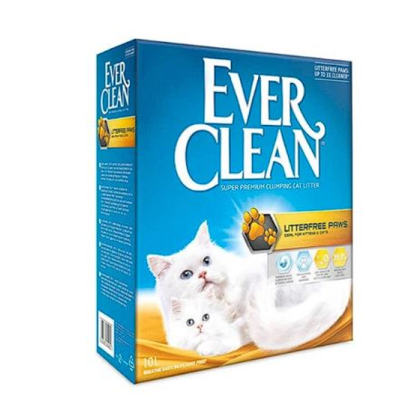 Ever Clean Less Trail Patilere Yapışmayan Kalın Taneli Topaklaşan Kedi Kumu 10 L ürün görseli 1