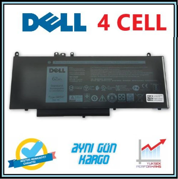 Dell Latitude E5570 Batarya Pil Orjinal ürün görseli 1