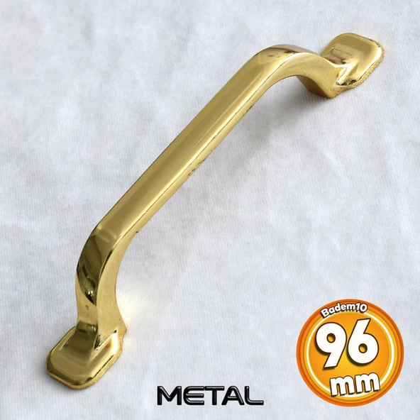 Zümre Kulp (96 MM-9.6 CM) Gold Altın Mobilya Mutfak Dolabı Çekmece Dolap Kulpları Kulbu Kapak Kulpu ürün görseli 1