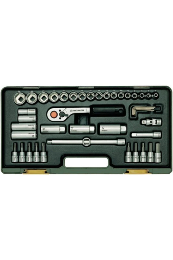PROXON 3/8 47 PRÇ LOKMA+BITS TK - PROX23282 ürün görseli 1