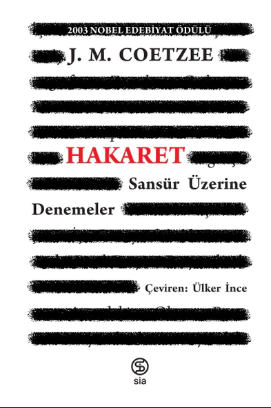 Hakaret - J.M. Coetzee ürün görseli 1