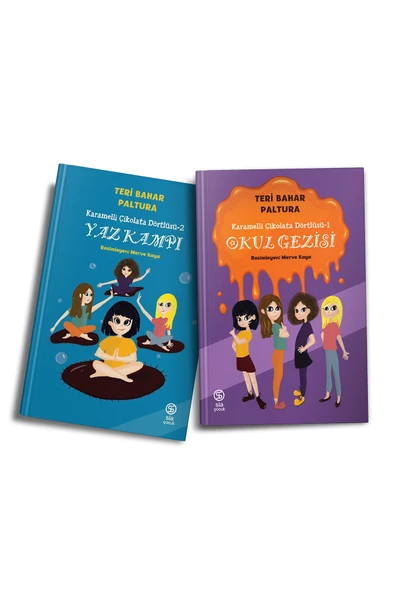 Karamelli Çikolata Dörtlüsü 1-2 (2 Kitap) - Teri Bahar Paltura ürün görseli 1