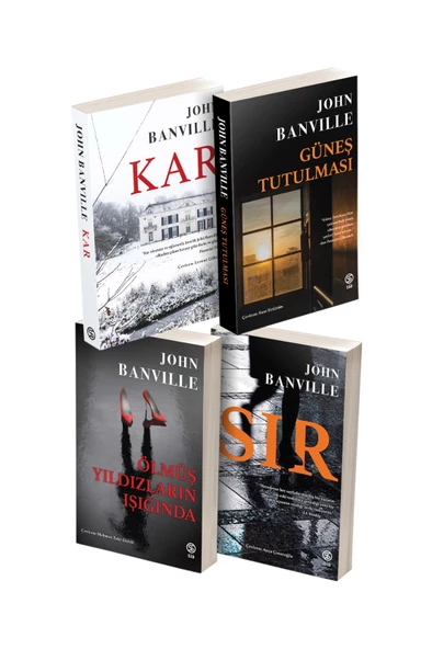 John Banville 4 Kitaplı Roman Seti (1080 Sayfa) ürün görseli 1