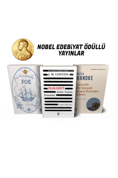 Nobel Edebiyat Ödüllü Yazarlardan 3'lü Set (3 Kitap - 644 Sayfa) ürün görseli 1