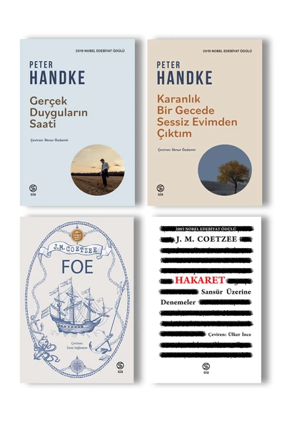 Nobel Edebiyat Ödüllü Yazarlar Seti (4 Kitap 772 Sayfa) ürün görseli 1