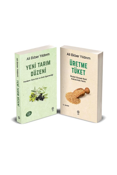 Üretme Tüket - Yeni Tarım Düzeni İkili Set - Ali Ekber Yıldırım ürün görseli 1