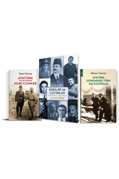 Biyografi ve Tarih Kitapları Üçlü Set ürün görseli 1