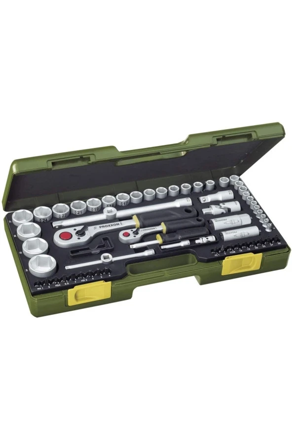 PROXON 1/4&1/2 65 PRÇ LOKMA+BITS TK - PROX23286 ürün görseli 1